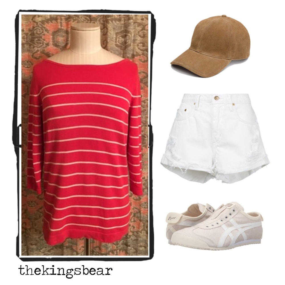 🚺 Forever 21 Nautical Stripe Sweater